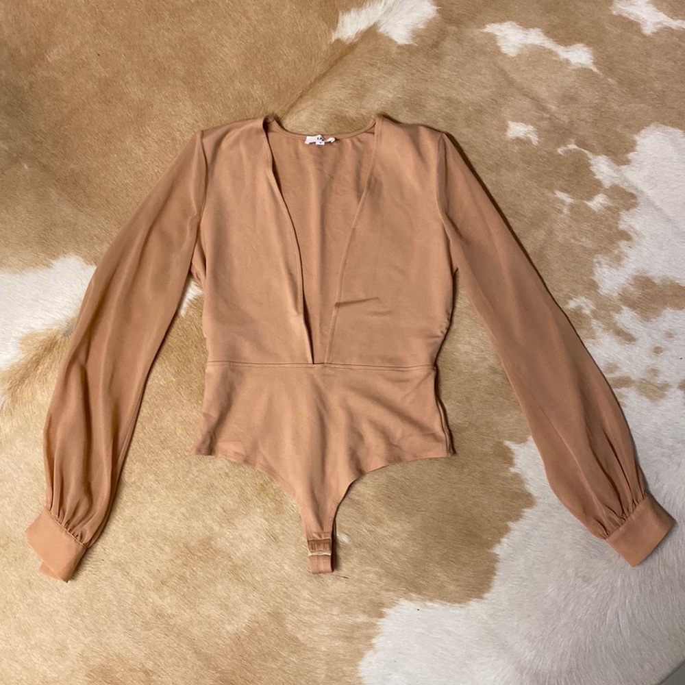 Tan LPA bodysuit (S)